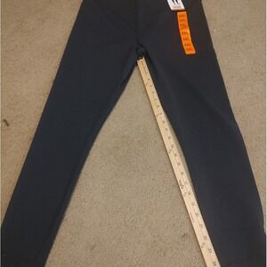 Matty M Womens XXL Dark Charcoal High Rise Leggings Recycled Nylon 1900965 NEW